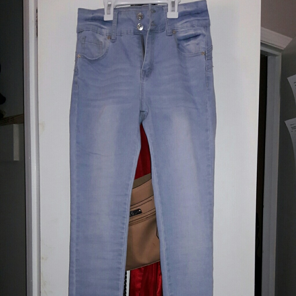 Skinny high rise  jeans